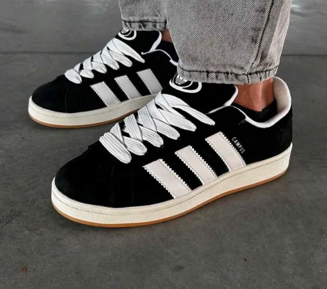Addidas campus black white men