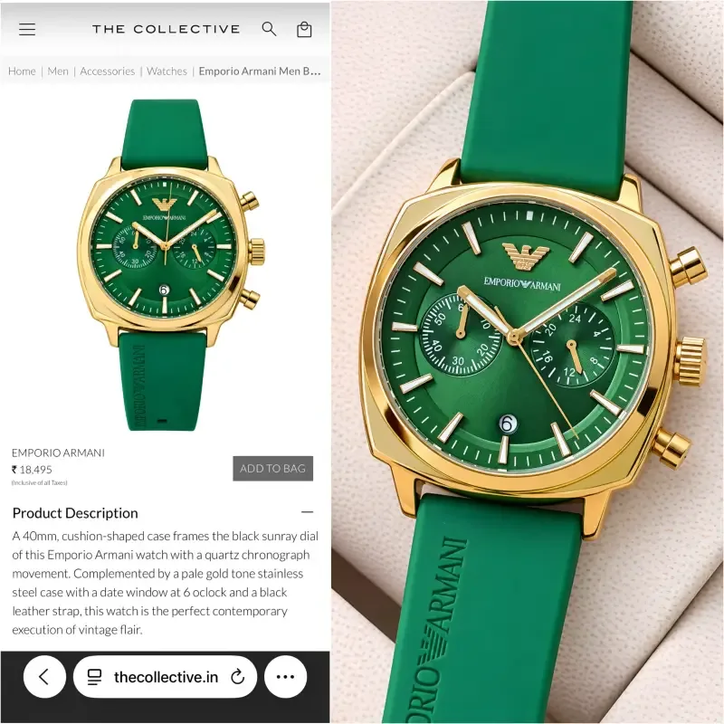 Emphorio Arrwa%! Chronography
