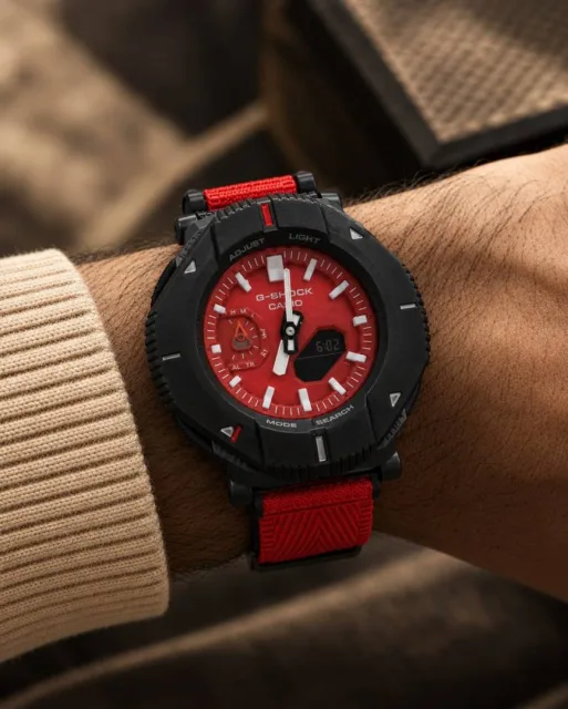 Casio Protrek Hiker Line PRJ-B001 Full Red