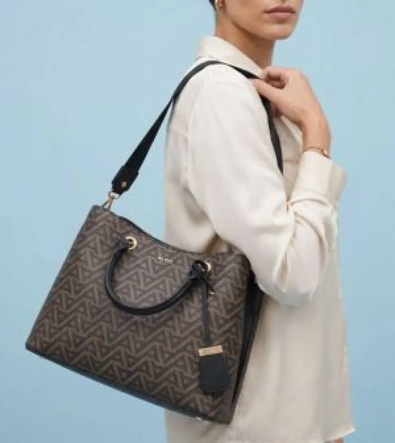 Auldo Emylia Womens Brown SatchelTote Bag with Box premium quality