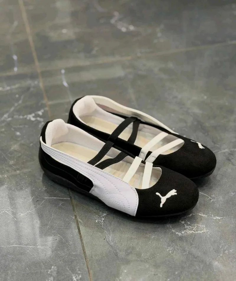 Pummaa Speedcat Ballet Suede Warm White Black