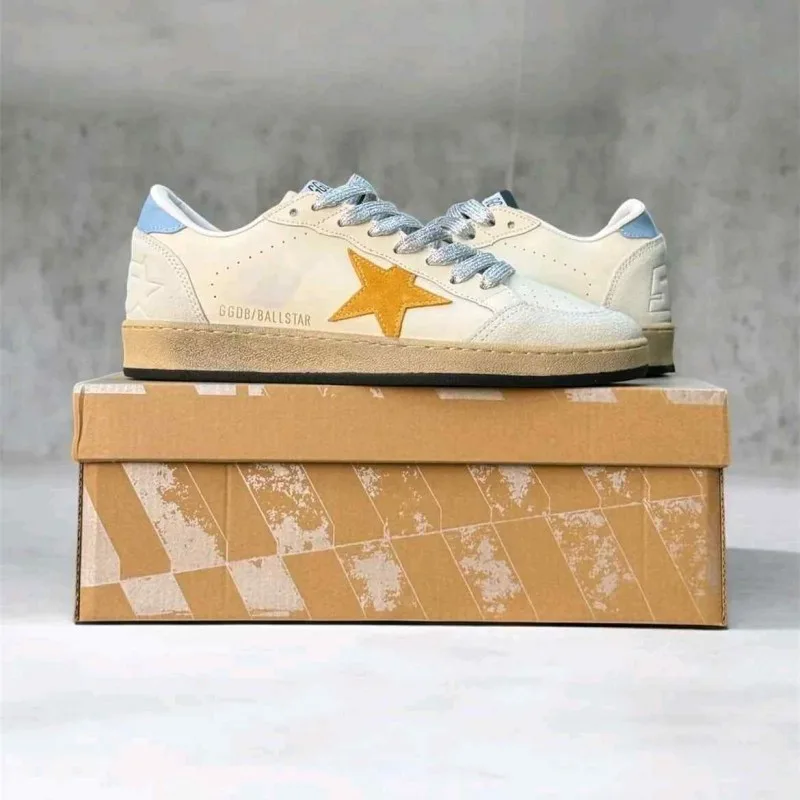 Golden Goose Ball Star white yellow 2720