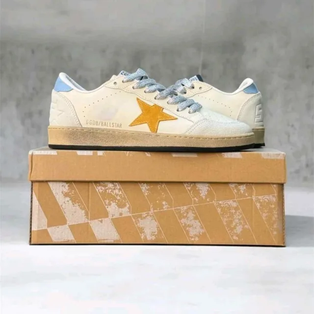 Golden Goose Ball Star white yellow 2720