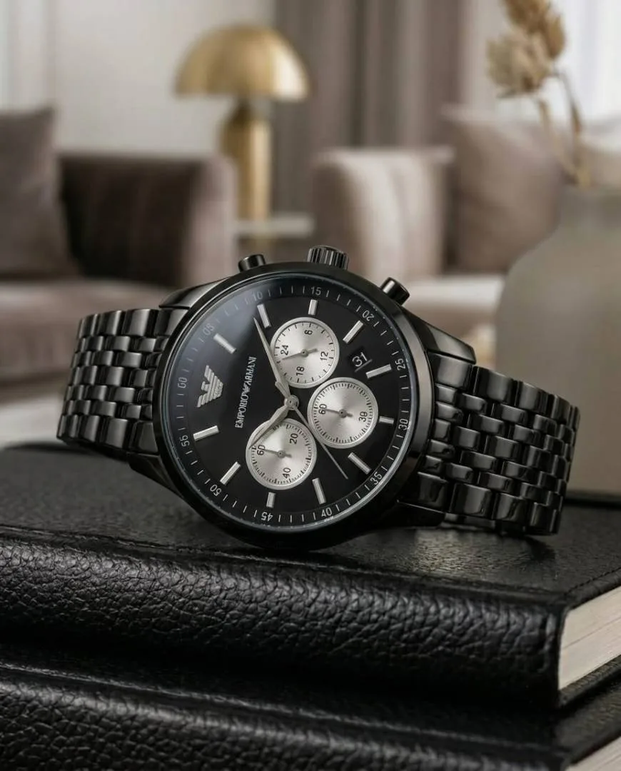 Emphorio Armaan_i AR11581 Chronograph Full Black