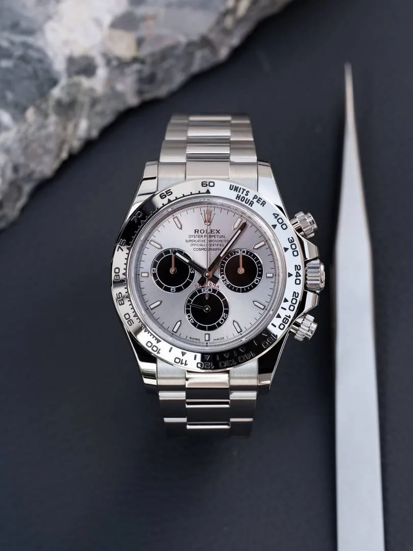 Rolee_x Oyster Perpetual Daytona Chosmograph Silver-Grey-Black Chrono