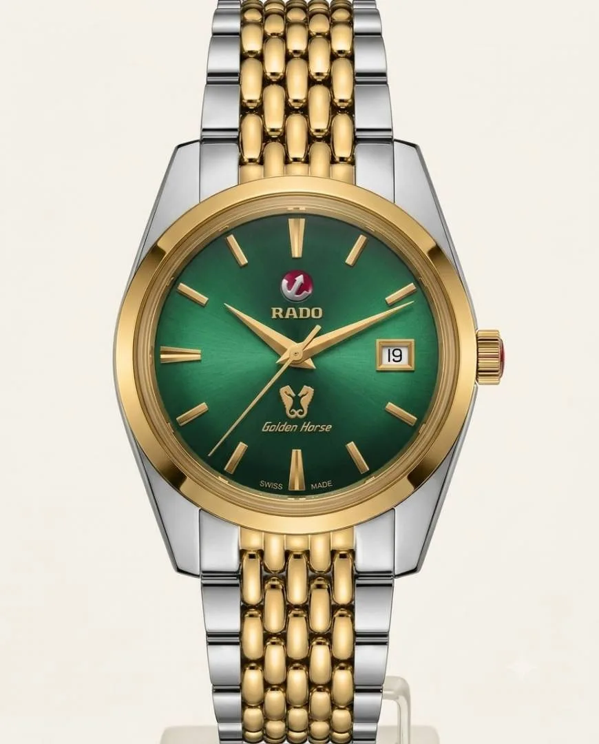 Raado Golden Horse Automatic 2 ton gold green