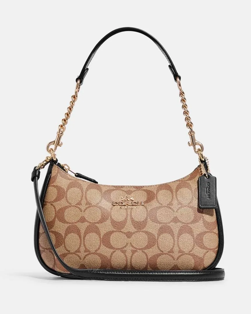Coacch teri premium Shoulder bag With Ogbox Satin Dustbag 2belts etc model no 704