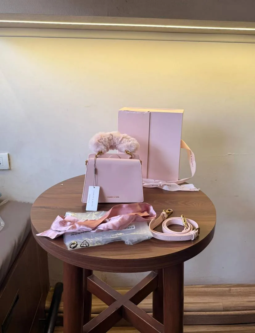 Charls_&_keith_pink_limited_edition_bag_with_box_etc_187