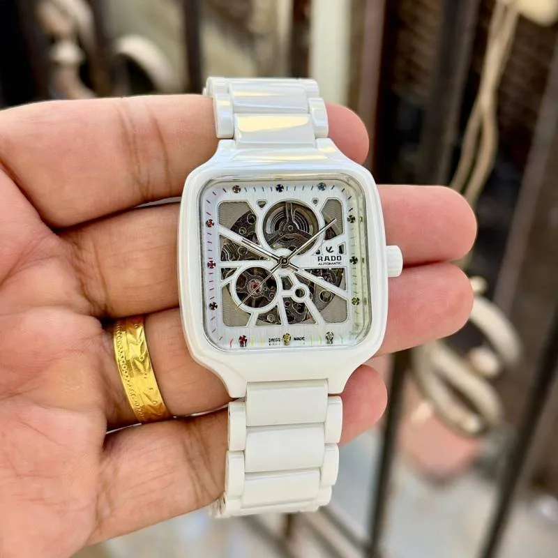 Radd_oTrue Square ceramic Automatic Open Heart Rainbow