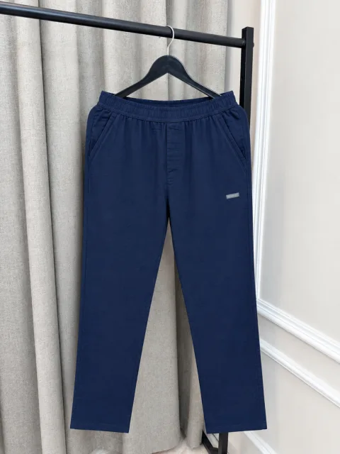 Calvin Kleiin Navy Blue Imported Super Premium Linen Lower(1551)