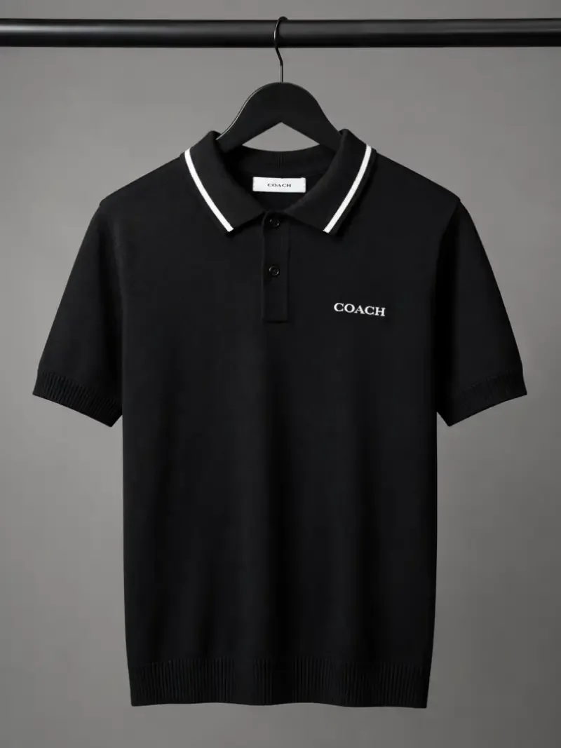 High Quality Coatch Premium knit Polo T-Shirt 2940
