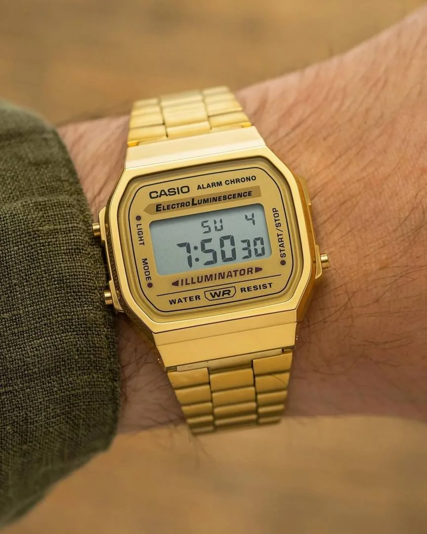 Casio Vintage Illuminator Gold