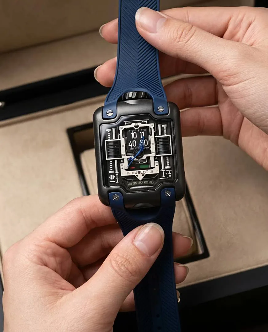 Hublot MP-10 Tourbillon Blue Black Dial