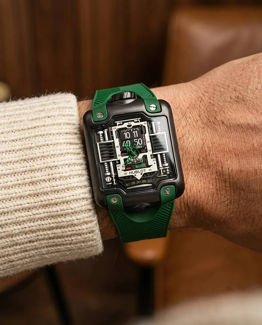 Hublot MP-10 Tourbillon Green Black Dial