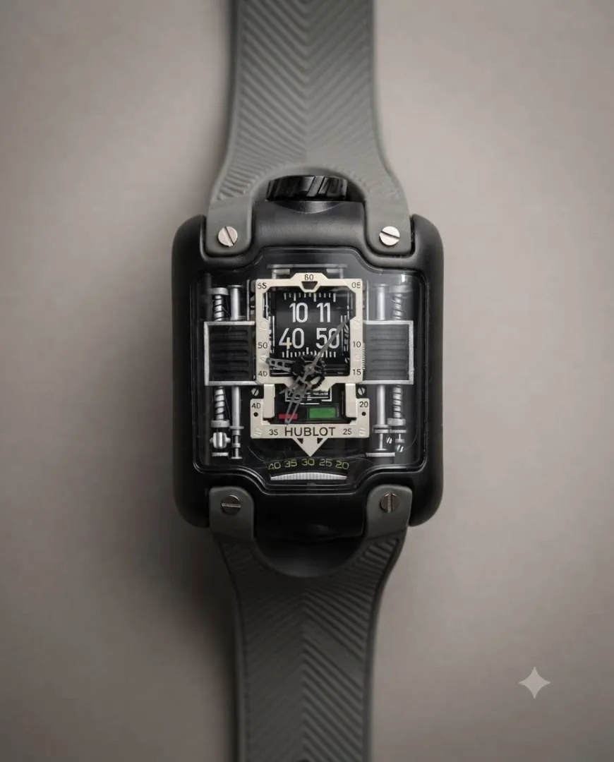 Hublot MP-10 Tourbillon Grey Black Dial
