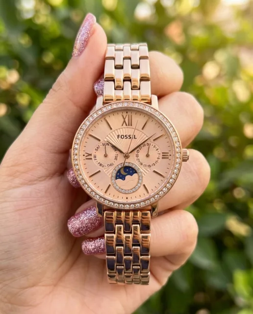Fossii_l Es3121 Jacqueline Sun Moon Copper-Pink