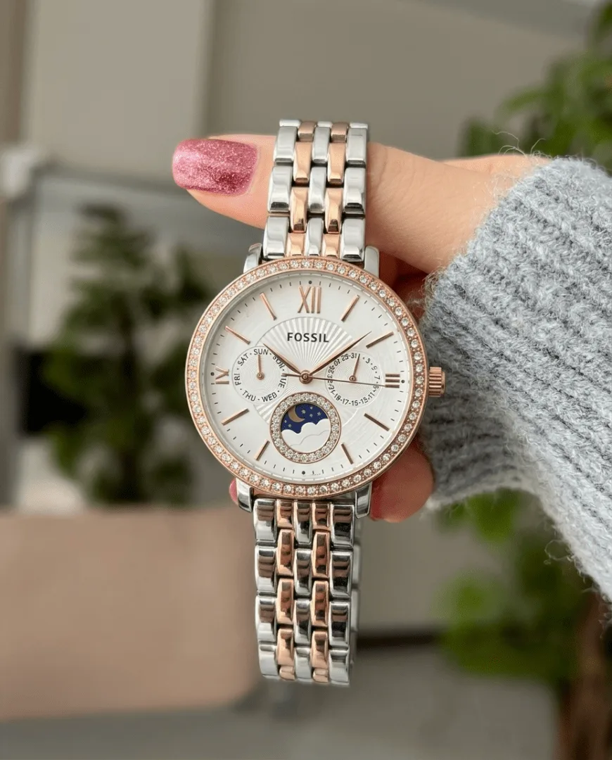 Fossii_l Es3121 Jacqueline Sun Moon Two-Tone-White
