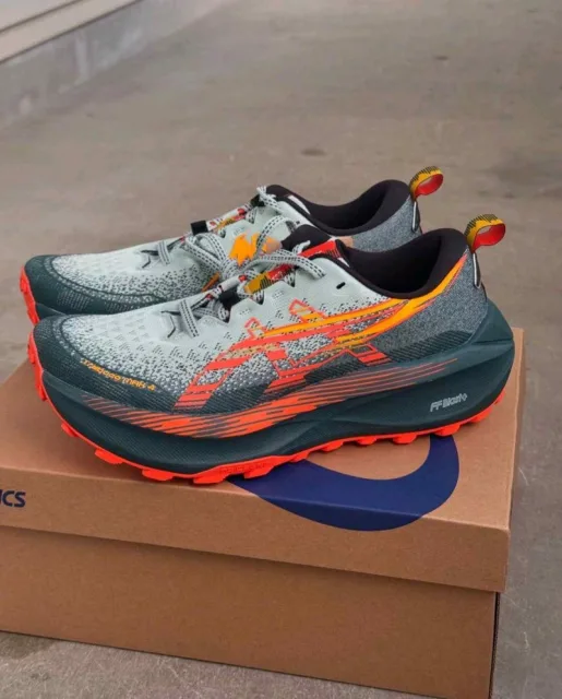 Asiccs Trabuco Max 4 Trail Cold Moss Nova Orange 2667