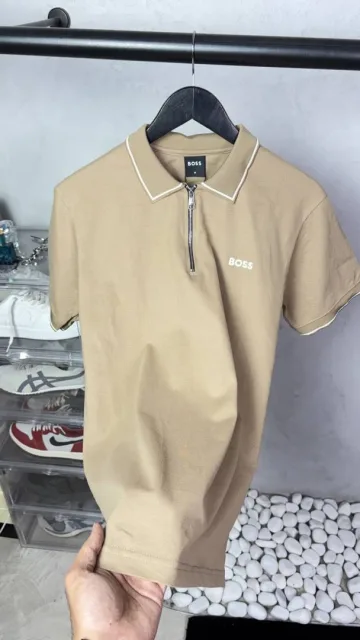 Hugo Bos Premium Polo T-Shirt With OG Box Packaging 3147