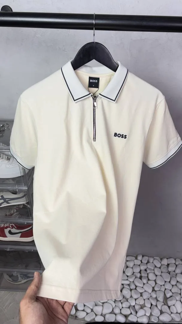 Hugo Bos Premium Polo T-Shirt With OG Box Packaging 3149
