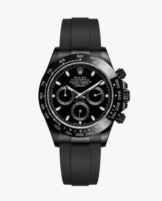 Rolee_x Daytona Oysterflex Perpetual Black Dial