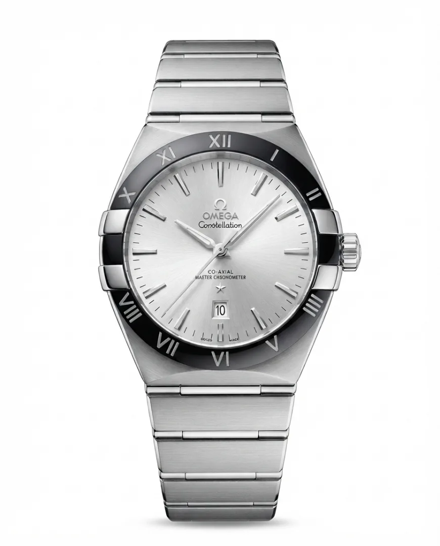Omegg_a Constellation Co-Axial Chornometer Silver Dial