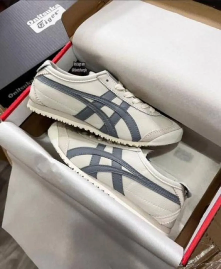 Onitsuk Tiger Mexico 66 Grey Leather Fix