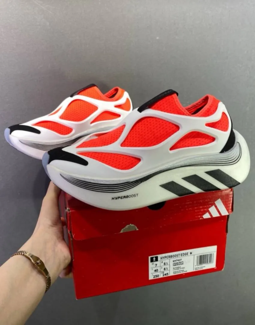 Adida Hyperboost Edge new white red