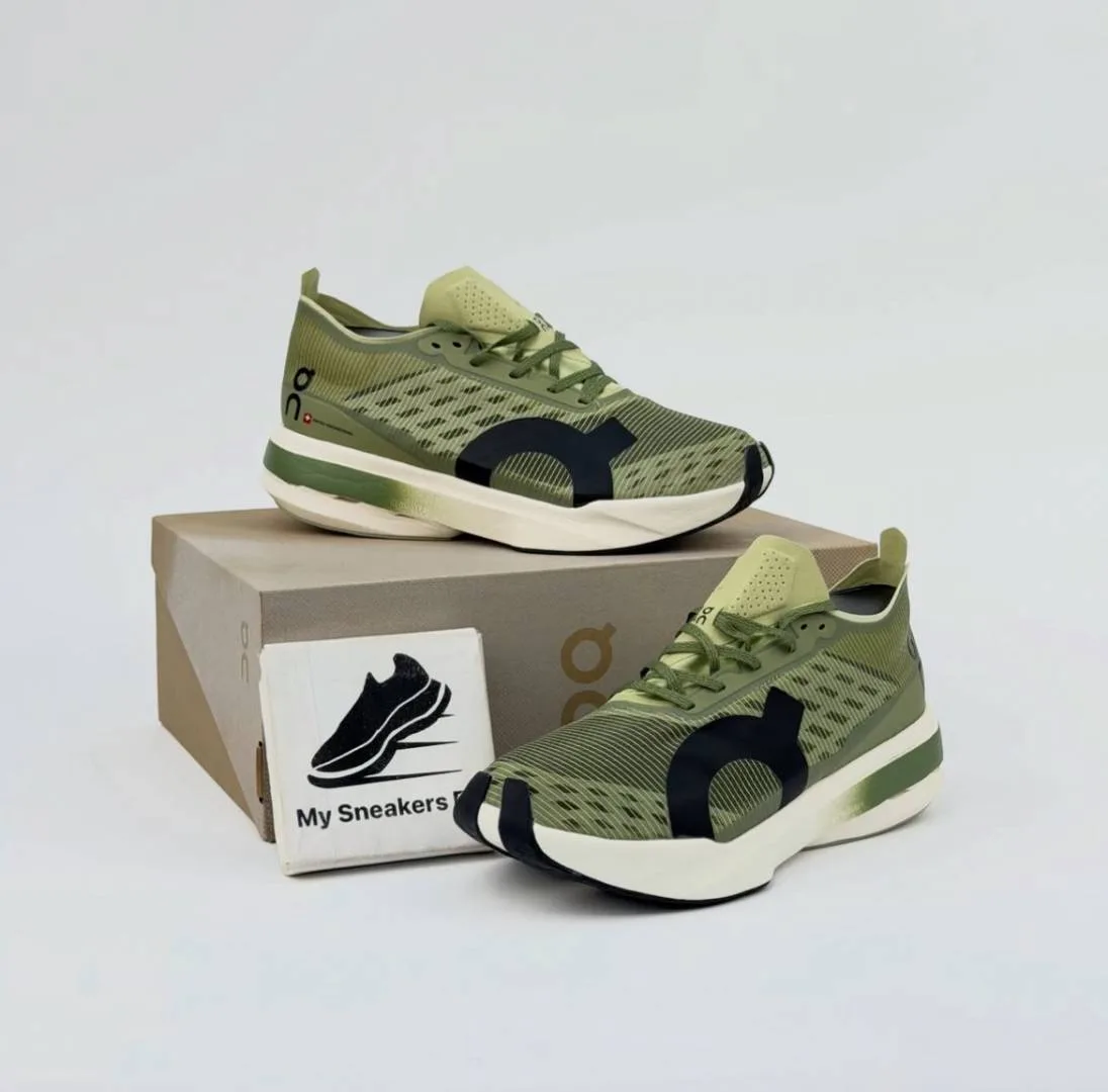 On Cloudboom Strike Olive Green
