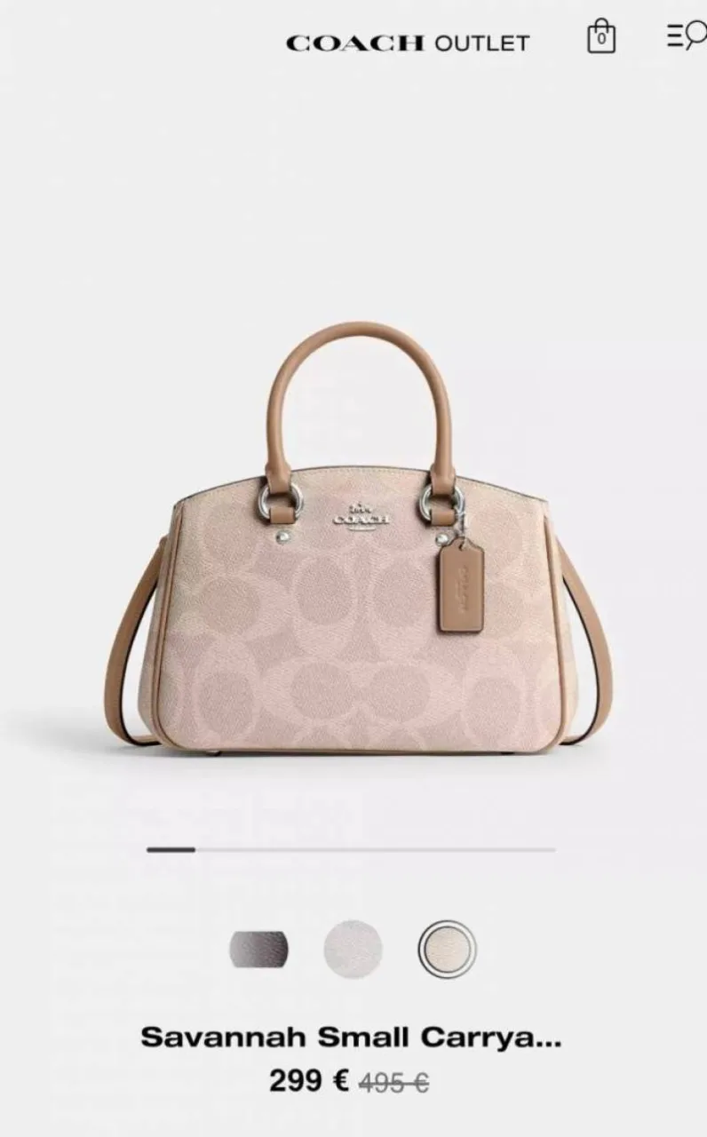 Coatch_savannah_small_carryall_satchel_bag_with_ogbox_carrybag_etc_604