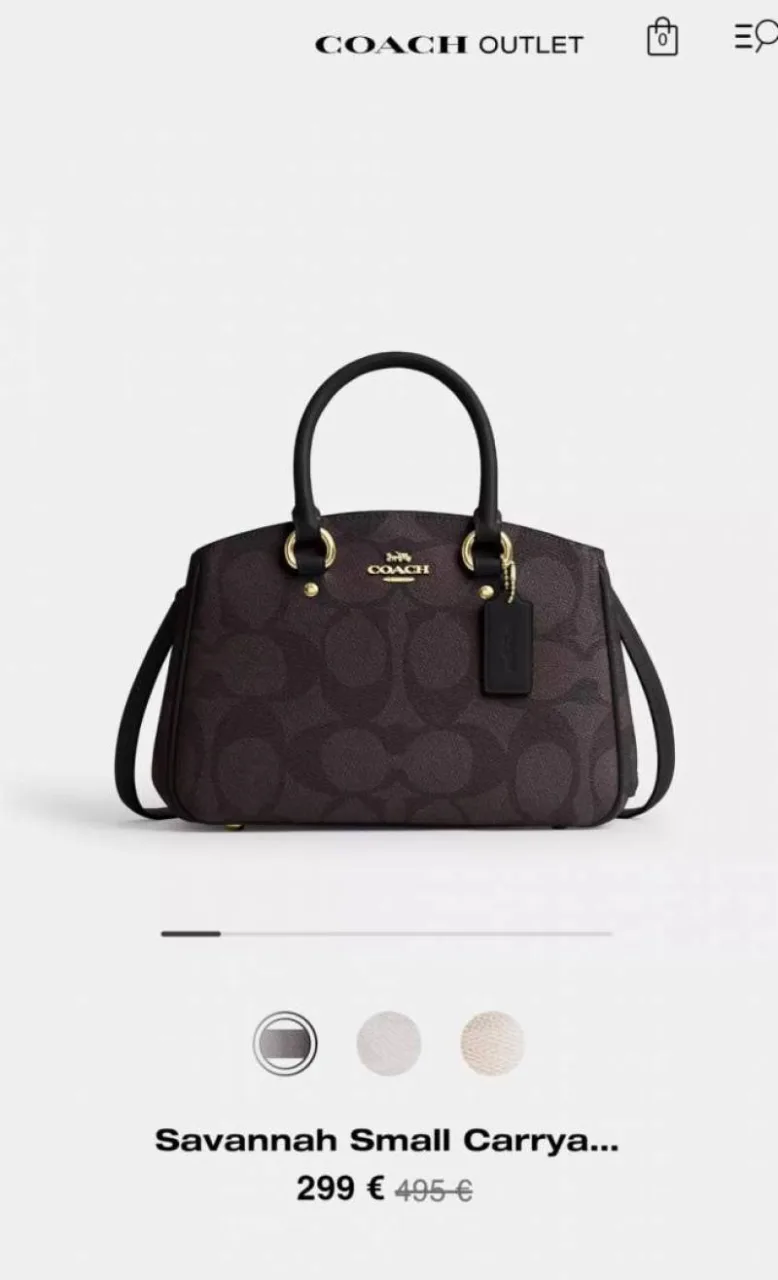 Coatch_savannah_small_carryall_satchel_bag_with_ogbox_carrybag_etc_605