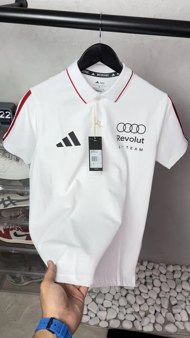 Adidaas x audi Premium Polo T-Shirts 3133