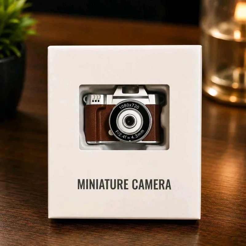 MINATURE CAMERA BROWN NO
