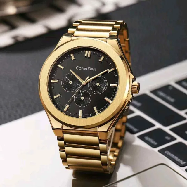 CALVIN KLINE_GOLD_BLACK