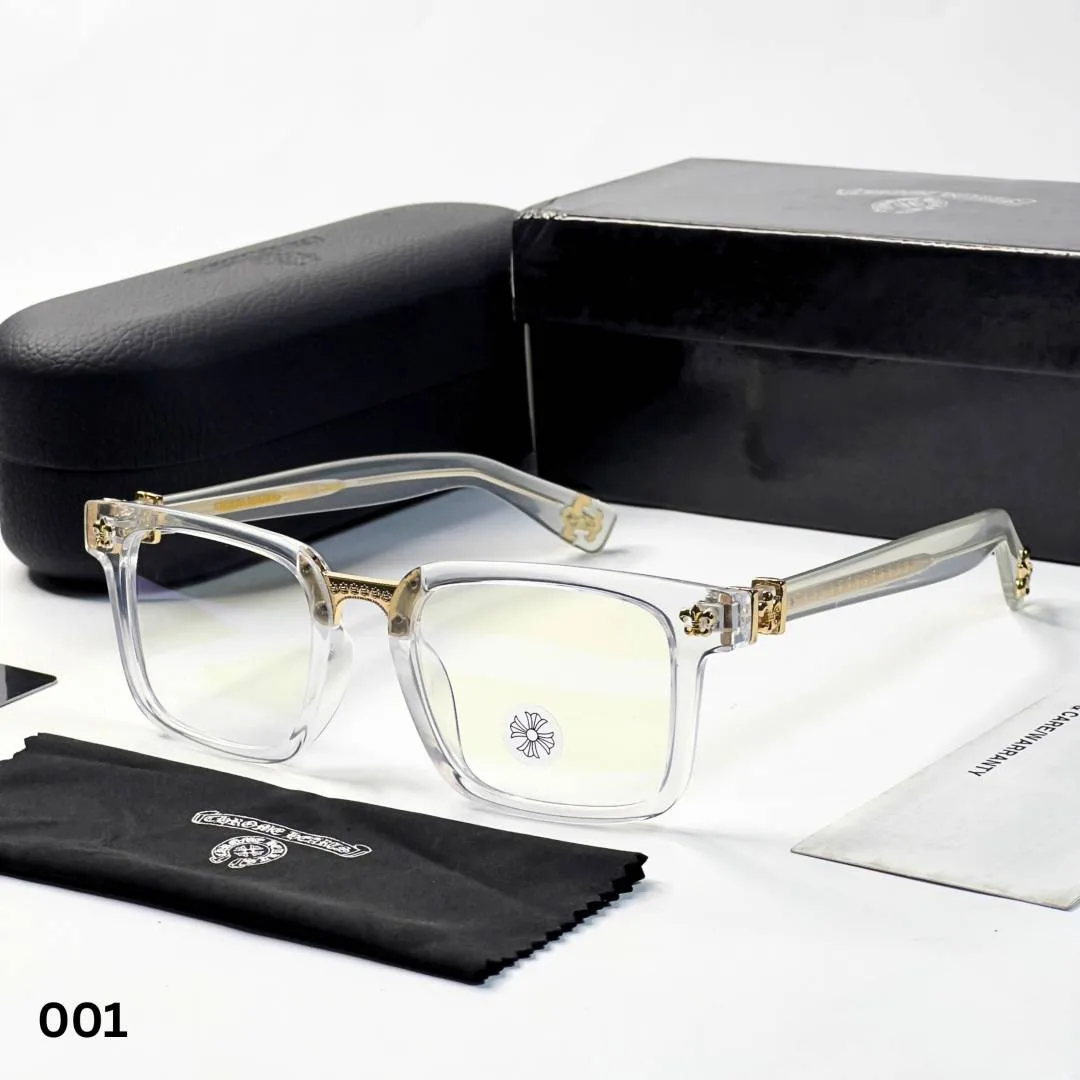 Chrome heart 001 white plano