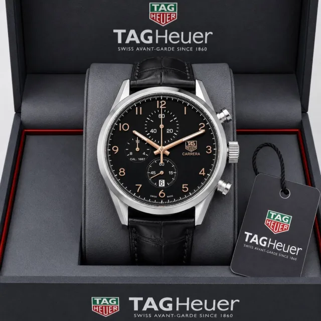 TAG Heueer Carrera Calibre 1887 Chronograph black and black