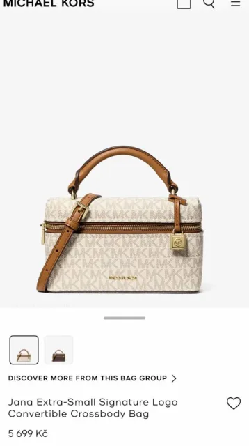 Michaeel kors Mk Jana Medium Convertible Crossbody Bag With Ogbox Carrybag Premium Model no 682