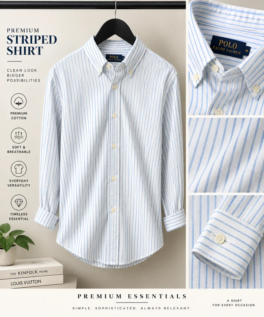 Ralp Laure_n Premium Linen Shirts 2841