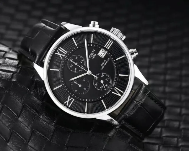 Tissoo_t 1853 Chemin Black-Silver-Black