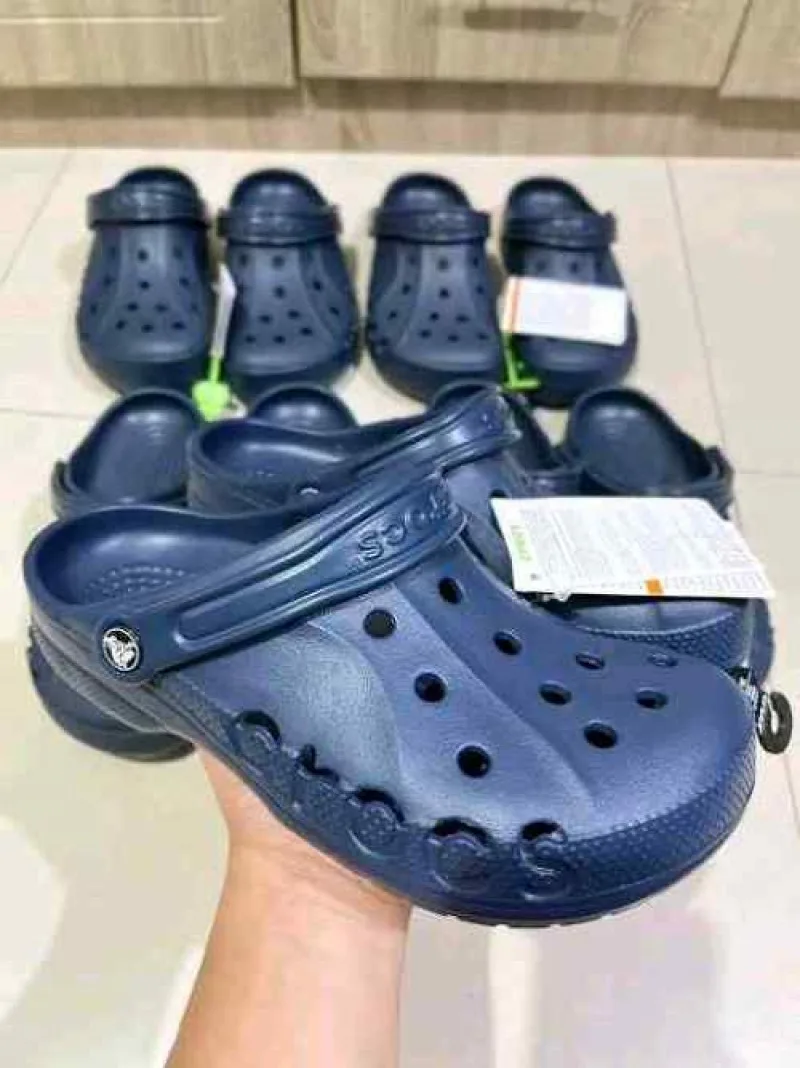 Croccss Baya Clogs Blue Fixed
