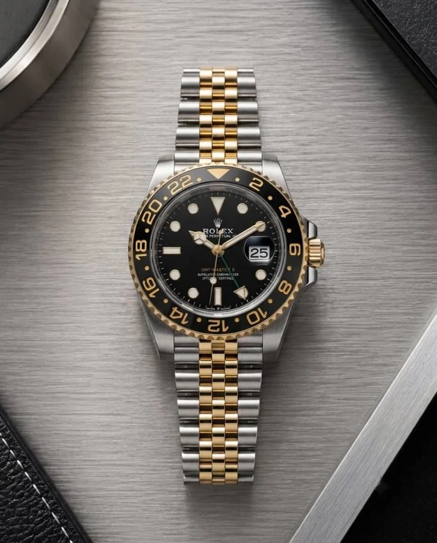Rolee_x Oyster Perpetual Gmt Master Black Ring