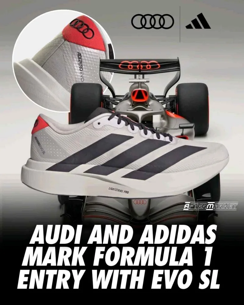 Adiddass Adizero Evo SL Woven Audi Revolut F1 TEAM 1279