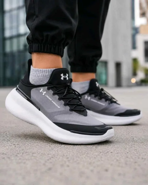 Under Armor Nova Slipspeed Black White 2642