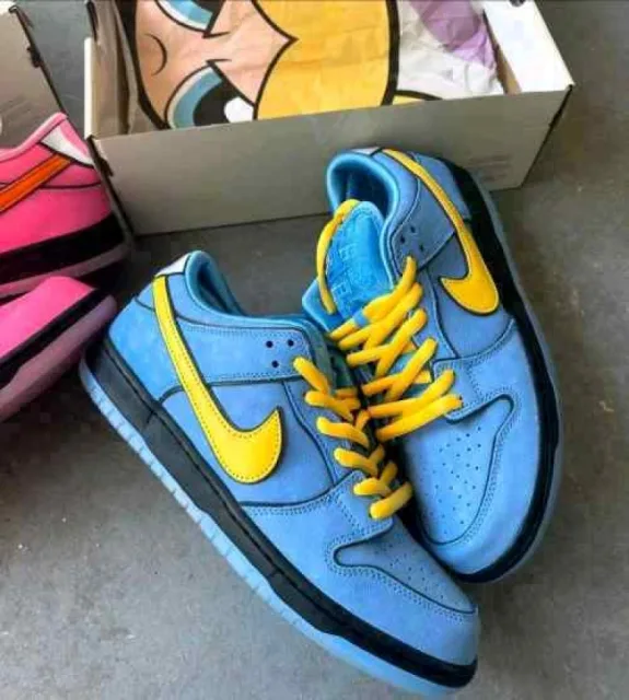 Nikkee SB Dunk Low Pro X Powerpuff Bubbles 120
