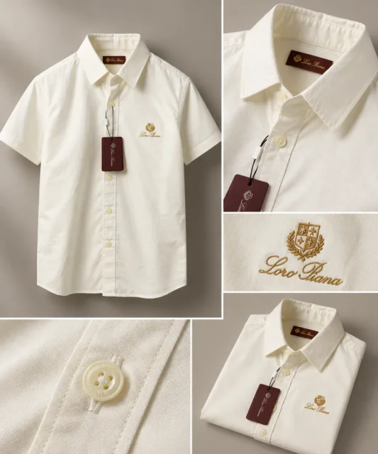 Loro Pian_a Premium Half Sleeves Shirt 2349