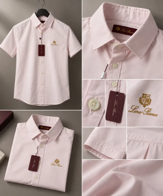 Loro Pian_a Premium Half Sleeves Shirt 2353