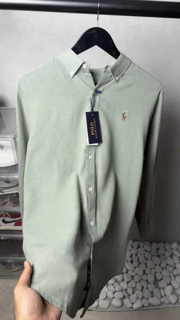 High Quality Linen Shirt By Ralp Laure_n 3083