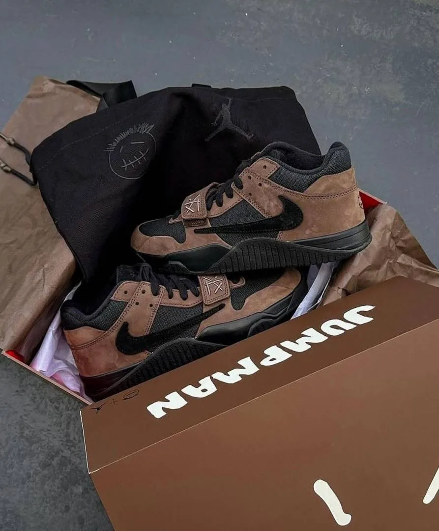 Travis Scott x Jordan Jumpman Jack TR Dark Mocha UA Quality