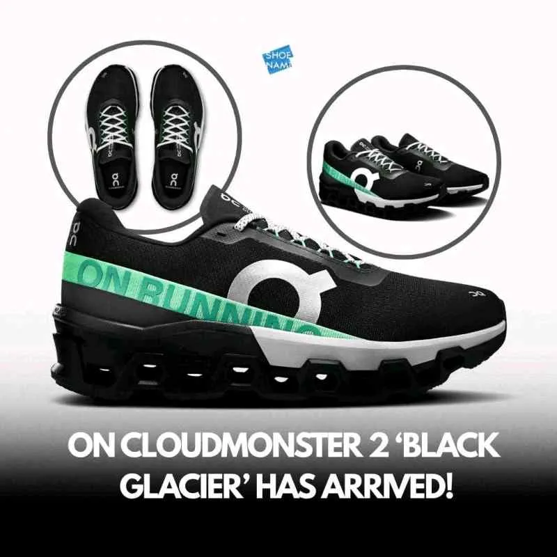 On Running CloudMonster 2 Black Glacier 1112