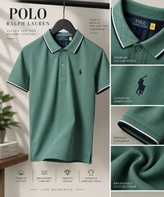 Ralp Laure_n Premium Polo T-Shirt 2149